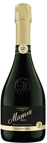 Godefroy von Mumm Riesling Sekt - Feinperlig- edler Genuss für besondere Anlässe (1 x 0,75l) (Packung mit 6)