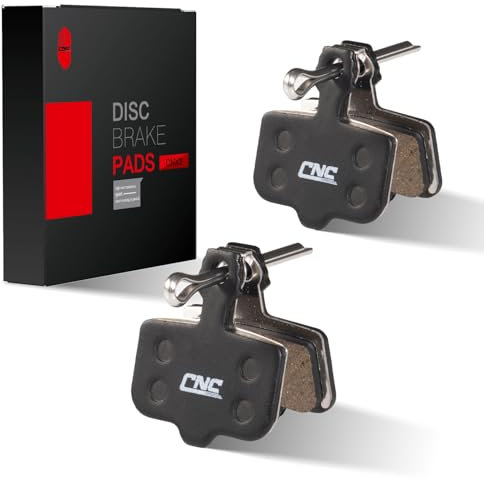 CNCLOL Bremsbeläge für Avid Elixir E1 E3 E5 E7 E9 CR XO XX DB1 DB3 DB5,Fahrrad scheibenbremsbeläge für Sram Level T TL TLM Disc Brake Pads.Resin(2 Paar)