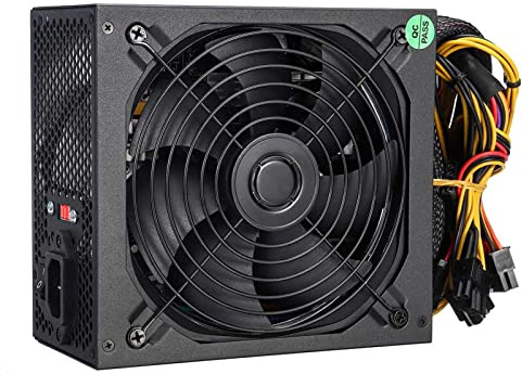 AHGDDA ATX Mining Fuente de alimentación 2000W 2400W 2600W 180V-260V para PC Bitcoin 95% eficiencia Soporte 8 tarjetas de video GPU para BTC Miner (2000W)