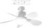 Generico Ceiling Fan, Small Light, Household Cooling Gadget, Intelligent Detachable Fixture, Modern Air Circulator Lamp, Silent Room Appliance, Fan Bulb for Bedroom Kitchen Patio, 20.47x6in