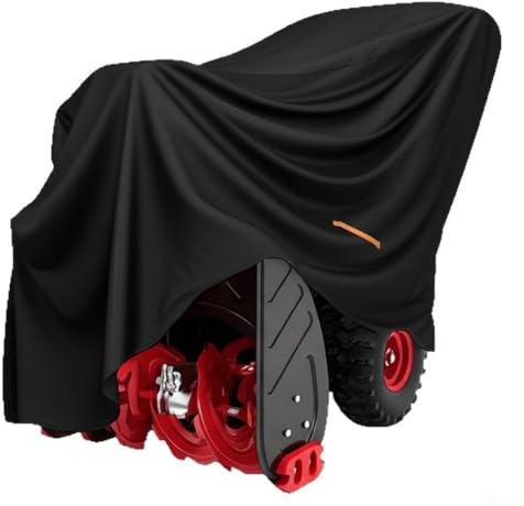 EffiFish Copertura impermeabile per spazzaneve Oxford resistente, per Honda, per artigiani, per Ariens, per Cadet per modelli Toro a due fasi (130 x 91 x 102 cm)
