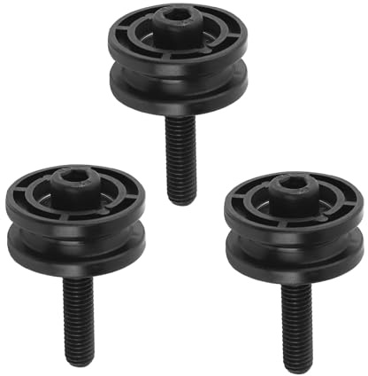 of 3 Premium Guide with 6.5Mm Grooves for Tiles Cutting Tools for Cutting Tiles Chainsaw Guide Wheel Replacement