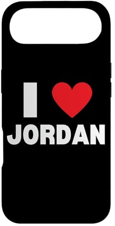 I Love Jordan Case for iPhone Air
