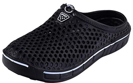 Zoccoli Uomo Gomma Estate Pantofole da All'aperto Spiaggia Ciabatte Slippers Casa Pattini Sabot Ragazzo Scarpe per Donne Uomini Slip On Sandali Da Mare Piscina Sandals Sandalo