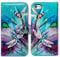 BCOV iPhone SE 2022 Case - Cute Dragonfly Leather Flip Phone Case Wallet Cover with Card Slot Holder Kickstand for 4.7 iPhone SE 2020/8/7