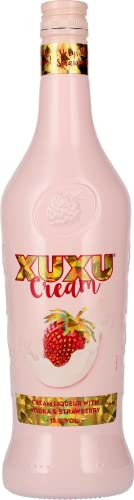 XUXU Cream Liqueur with Vodka & Strawberry 15% Vol. 0,7l