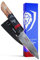 DALSTRONG Paring Knife - 3.75 inch (9.5 cm) - Firestorm Alpha Series - Premium 10CR15MOV High-Carbon Steel - Traditional Japanese Wa Stabilized Wood & Resin Handle - w/Sheath
