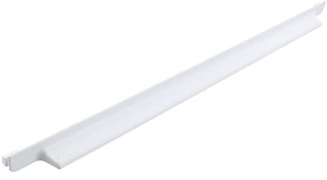 sparefixd Glass Shelf Back Edge Plastic Trim 476mm to Fit Zanussi Fridge