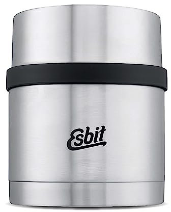 Esbit Récipient thermique Sculptor pour repas - Récipient de maintien au chaud 500 ml en acier inoxydable - en acier inoxydable pour repas chauds et froids