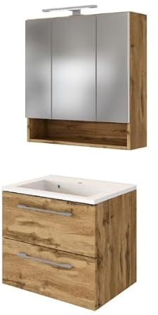 Badezimmer-Set Sefa 3 – Eiche Wotan