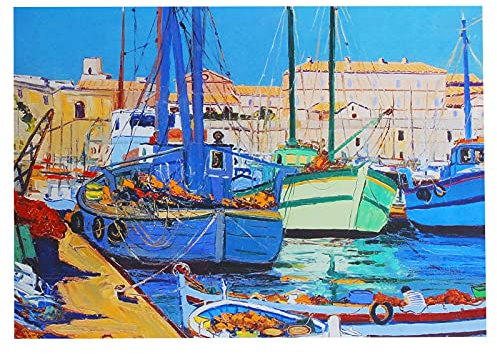NOOLY 500 Teile Jigsaw Puzzle Educational Puzzle Spielzeug für Erwachsene und Kinder ab 3 Jahren 6601 (Leben über Wasser)