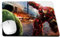 MUGSVILLE Hulkbuster Tapis De Souris Ironman Vs PC Hulk B