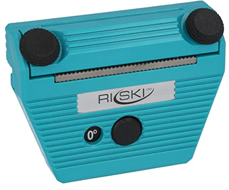 RiSki Multi Kantenschleifer für Belag und Seitenkante mit Radialfeile - für Ski und Snowboard Kante