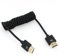 DRRI 8K HDMI to HDMI 2.1 Ultra High-Speed Braided Coiled Cable for Z Cam Camera to Atomos Ninja V / BM5 Monitors