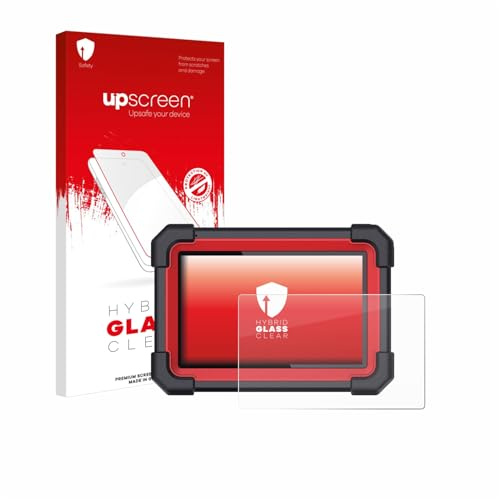 upscreen Schutzglas für Launch X-431 CRP 919E BT | Transparenter Displayschutz Made in Germany Klare 9H Schutzfolie Glas-Folie Montage-Set Anti-Fingerprint