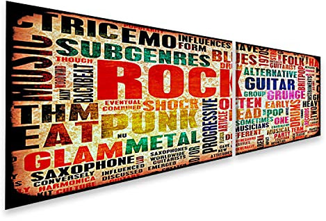 islandburner Bild auf Leinwand Rockmusik Poster Kunst Als Grunge Hintergrund Bilder Wandbilder Poster