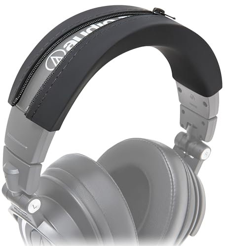 WC BandZ ATH - Bandeau amélioré pour Audio Technica ATH M50X / M50XBT / M50 / M40X / M40 / M40FS / M30X / M30 / M20X / MSR7 par Wicked Cushions | Black