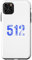Custodia per iPhone 11 Pro Max Codice Area 512 Austin Texas TX 512