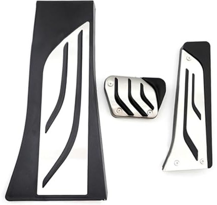 Repose-Pied Pédale pour BMW E70 E71 F16 F15 pour X5 pour X6 2008-2019 LHD 3 Pièces/Ensemble Pied Voiture Pédales Frein À Gaz Kit Couverture Antidérapant Accessoire Marchepied