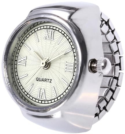 Orologio ad anello - Orologio ad anello per | Orologi ad anello | Orologio ad anello | Orologio da da uomo e donna | Orologio da rotondo | Piccoli orologi creativi da uomo donna |