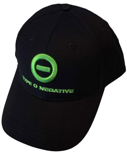 Type O Negative Band Logo Baseball Cap One Size