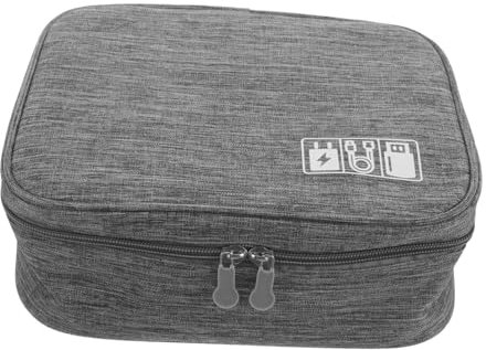 POPETPOP Organizer Elettronico Custodia Per e Accessori Portatile Per Caricabatterie e Usb Design e Spaziosa Per