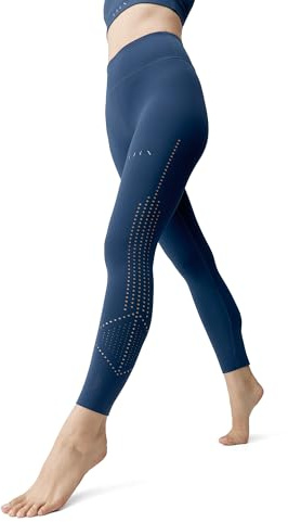 BORN LIVING YOGA Saril High Waist Leggings L Blue