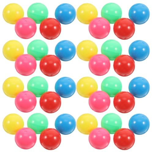 FUNOMOCYA 100 Stück Bunte Kunststoff Zählkugeln 20Mm Hohl Für Mathematische Wahrscheinlichkeitsprobleme Grundschule Lehrmittel Murmelbahn Lernspielzeug