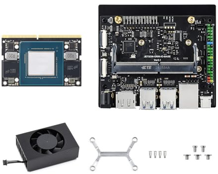 Waveshare Jetson Orin NX AI Development Kit for Embedded and Edge Systems, Bundle with 16GB Memory Jetson Orin NX Module