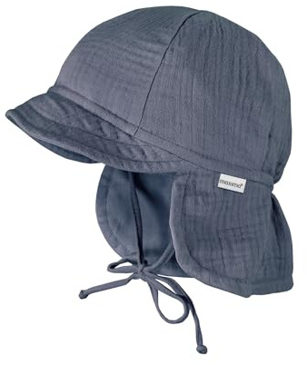 maximo Jungen Mini Musselin Schildmütze GOTS