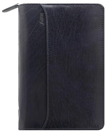 Filofax 26111 Organizer Lockwood Personal Zip, navy