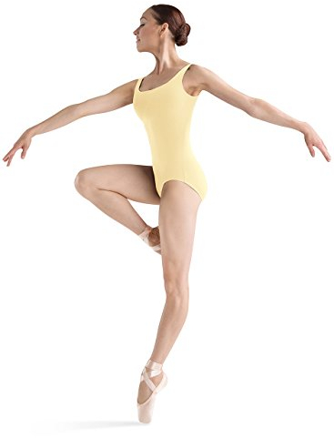 Bloch Dance Damen Faire Microlux Tank-Trikot, Sunshine, Medium Lang