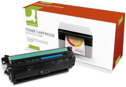 Q-Connect Compatible Toner for HP 508A Toner, Cyan CF361A
