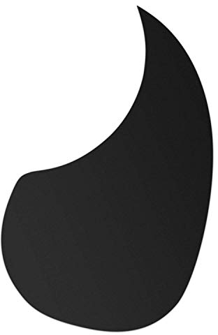 Tiger Acoustic Guitar Scratchplate - Black Pickguard - Small