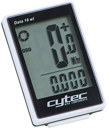 Cytec Unisex – Erwachsene Data Radcomputer, Schwarz/Weiss, One Size