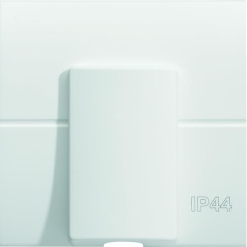 Hager - Sortie de câble blanche étanche IP44 avec support sans plaque Essensya HAGER WE154