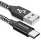 HAKUSHA Cavo USB C, [3M] Cavo USB Tipo C Nylon Ricarica Rapida per Android Samsung Galaxy Z Flip, S22+, S21 Ultra, Huawei P50, Mate 40, Xiaomi 12, Google Pixel, OnePlus, Moto, Realme, tavoletta