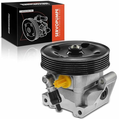 Frankberg Servopumpe Hydraulikpumpe Lenkung Mit Riemenscheiben 1145276 | Kompatibel mit Focus DAW DBW, Focus Stufenheck DFW, Focus Turnier DNW