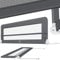 KESSER® Bettgitter 100 cm Bettschutzgitter Kinderbettgitter für Kinder Babybettgitter Klappbar, Tragbar, Kinderbett Kinderbettschutzgitter Rausfallschutz, Bett & Elternbett hoch: 42 cm, Dunkelgrau