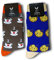 TwoSocks lustige Socken Damen Herren witzige Strümpfe als Geschenk Einheitsgröße (Dessert)
