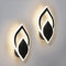 S'AFIELINA Wandleuchten innen modern Drehbar LED Wandlampe Dimmbar 3 Lichtfarbe Wandbeleuchtung Kaltweiß Neutral Licht Warmweiß für Schlafzimmer Wohnzimmer Flur (Schwarz, 2 Stück)