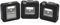YOUSHARES Silicone Case Cover Compatible with RODE Wireless Go II RODE Wireless GO 2 Wireless Microphone Case Sleeve (3PCS Black)