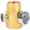 CO2 Adapter, CO2-Fülladapter, Sodawasser CO2-Flaschenadapter, Füllung Sodastream Tank Soda Maker Nachfülladapter Füllventilanschluss mit 2000psi Manometer TR21-4 auf W21.8