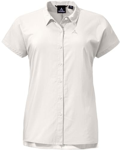 Schöffel Blouse Palma L Wander Hemden/Blusen Damen Whisper White - Gr.38 - [201341723843]