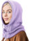 DRESHOW Wintermützen für Damen Balaclava Strickmütze Skull Cap mit Kordelzug Warmer Kapuzenschal Mütze