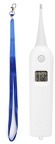 Veterinär-Thermometer, Elektronisches Veterinär-Thermometer Für Schweine, Rinder Und Schafe, Tierhaltungs-Thermometer, Intuitive Gradanzeige, Haustier-Thermometer, Leicht zu Reinigen Und zu Desinfizie