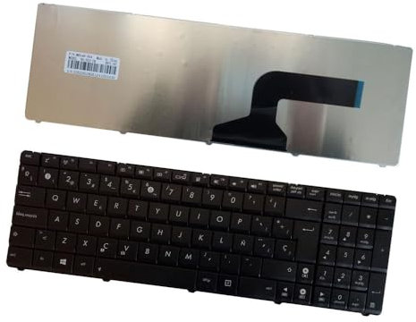 Teclado de Computadora Portátil Compatible para ASUS N53 N53Jn N53Jq N53SM N53SN N53S N53NB N61V N61D N61W N61J f55 f75 R500D R500DE R500N Español