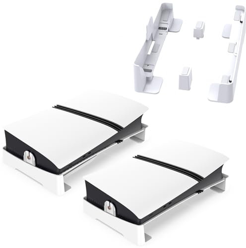 Horizontal Stand for PS5 Pro, Base Holder Compatible with Playstation 5 Pro Disc & Digital Edition Bracket Gaming Consoles Accessories
