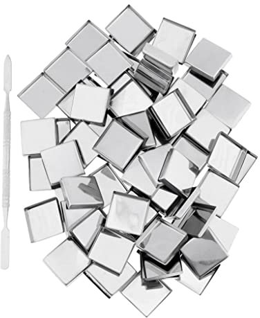 100 Pcs Empty Eyeshadow Blush Makeup Pans Magnetic Tins Palette Square+Stick