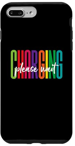 Charging Please Wait - Funny Energy Battery Loading Sleeping Case for iPhone 7 Plus/8 Plus
